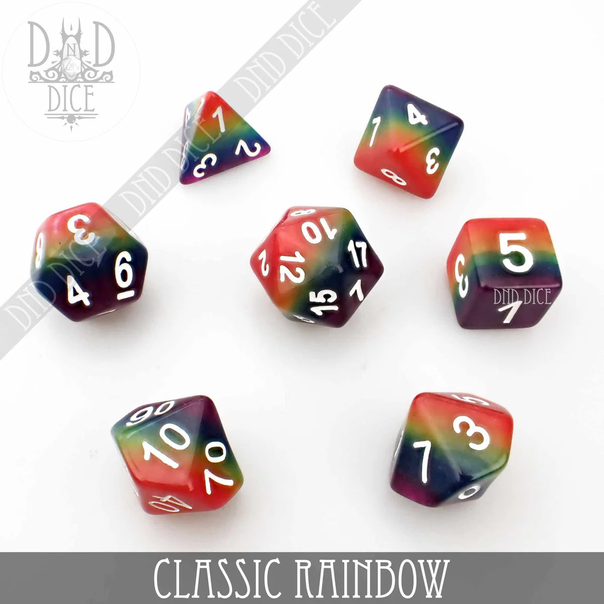 Pride Dice Set