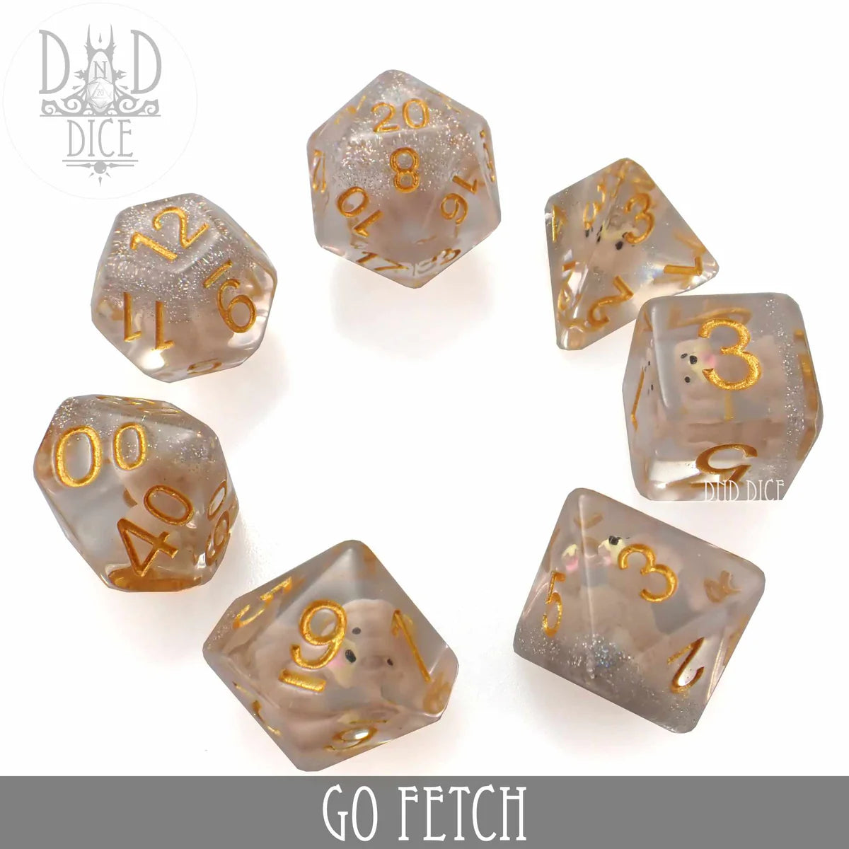 Animal Insert Dice Set
