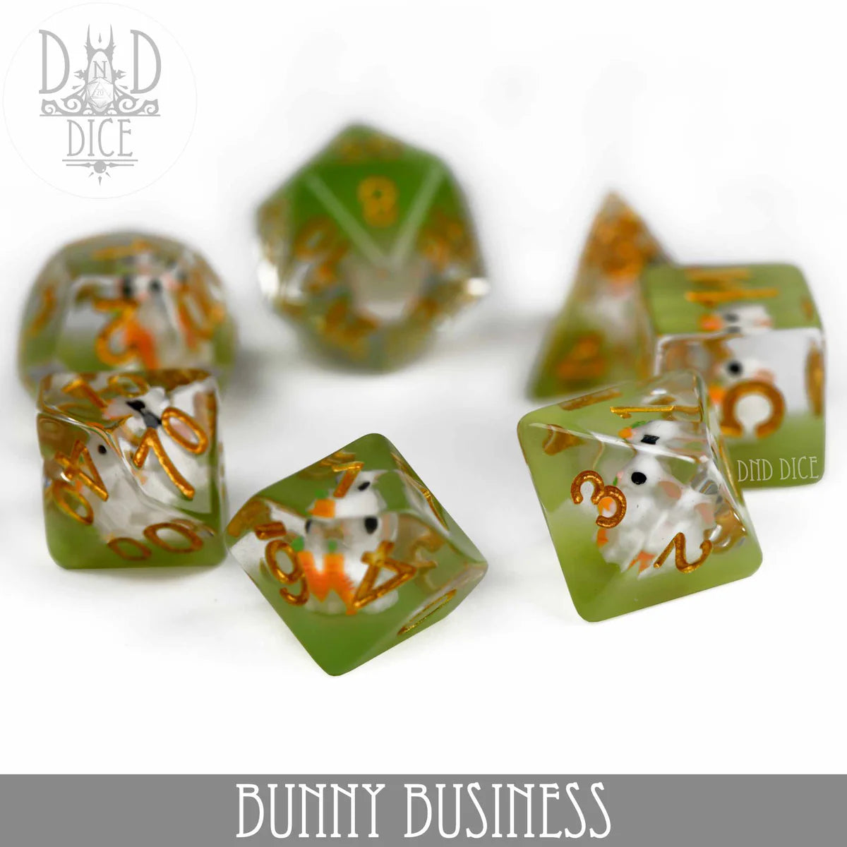 Animal Insert Dice Set