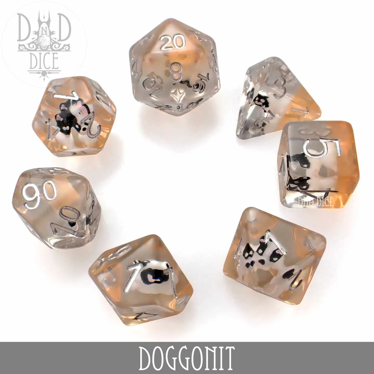 Animal Insert Dice Set