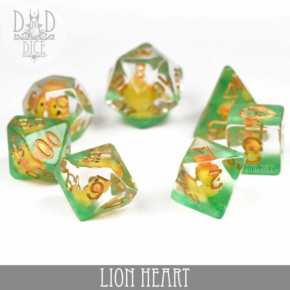 Animal Insert Dice Set