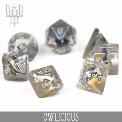 Animal Insert Dice Set