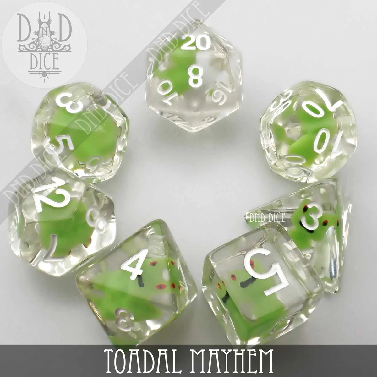 Animal Insert Dice Set